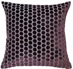 Malini Large Oslo Cushion in Aubergine