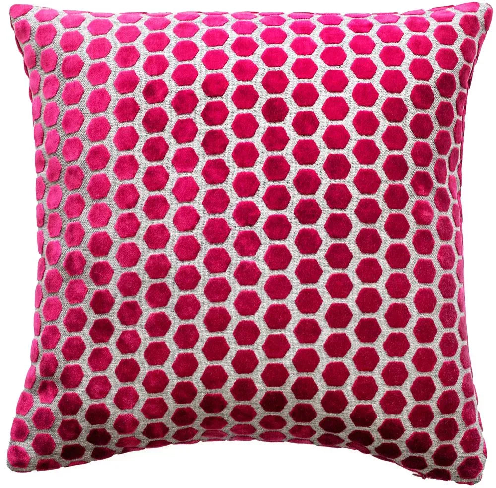 Malini Large Oslo Cushion in Fuschia