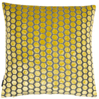 Malini Large Jorvik Cushion in Mustard