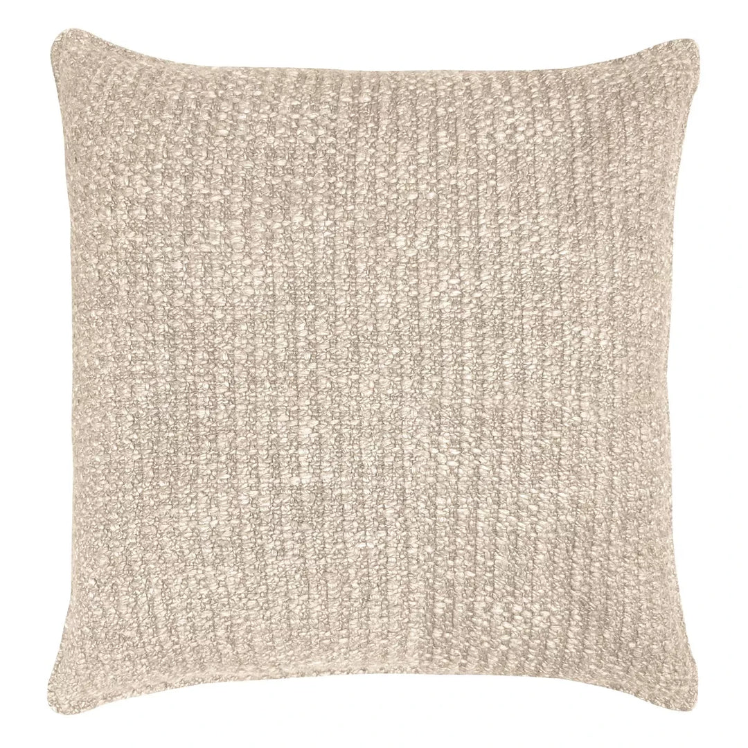 Kashi Chunky Washed Knit Cushion 50x50cm - Ivory