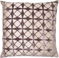 Malini Large Spiral Cushion in Grey