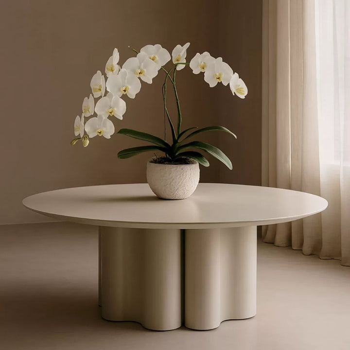 Moon Coffee Table - Matte Beige