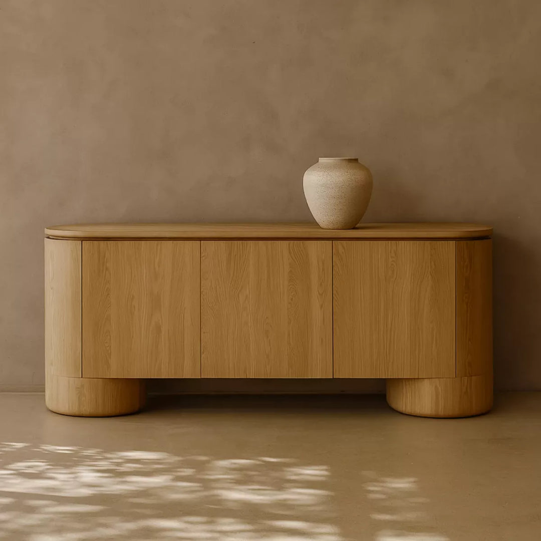 Berwick 3 Door Buffet - Ash Oak
