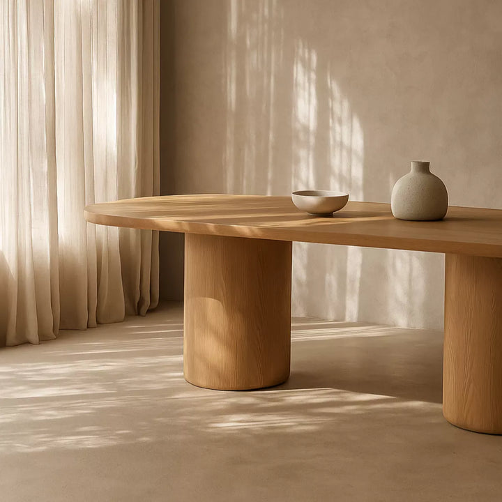 Berwick Dining Table 240cm - Ash Oak