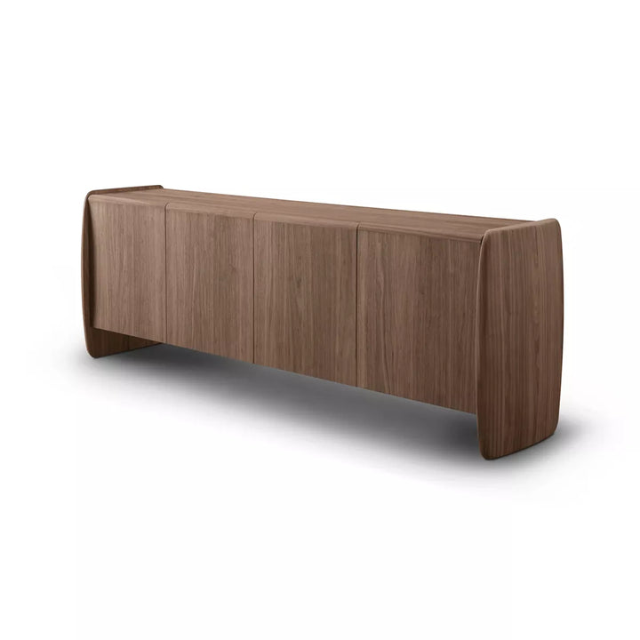 Underline 4 Door Buffet - Light Walnut