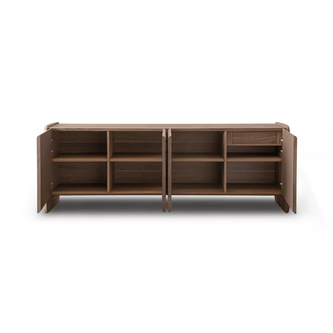 Underline 4 Door Buffet - Light Walnut