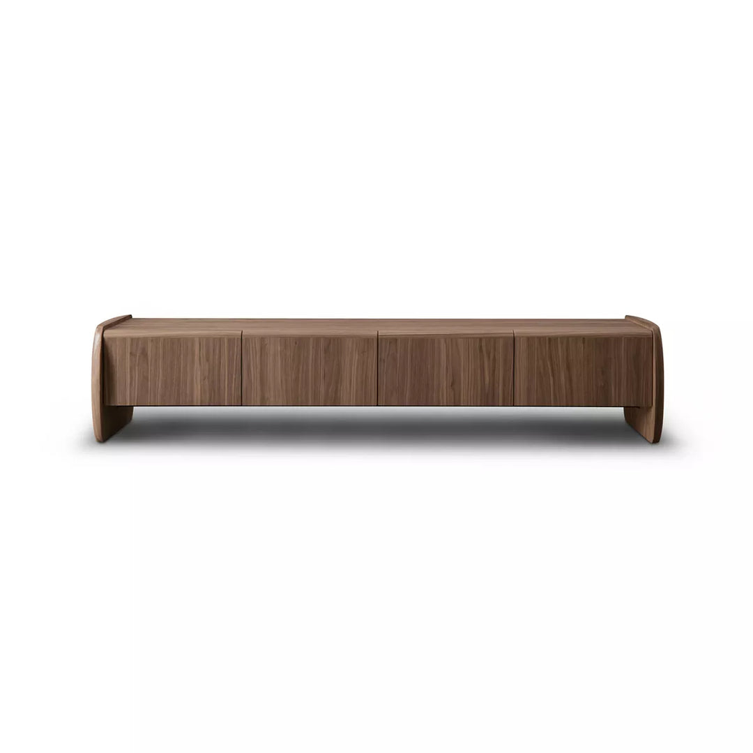 Underline TV Unit - Light Walnut