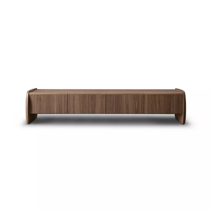 Underline TV Unit - Light Walnut