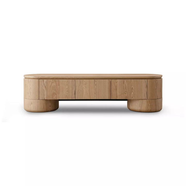 Berwick TV Unit - Ash Oak
