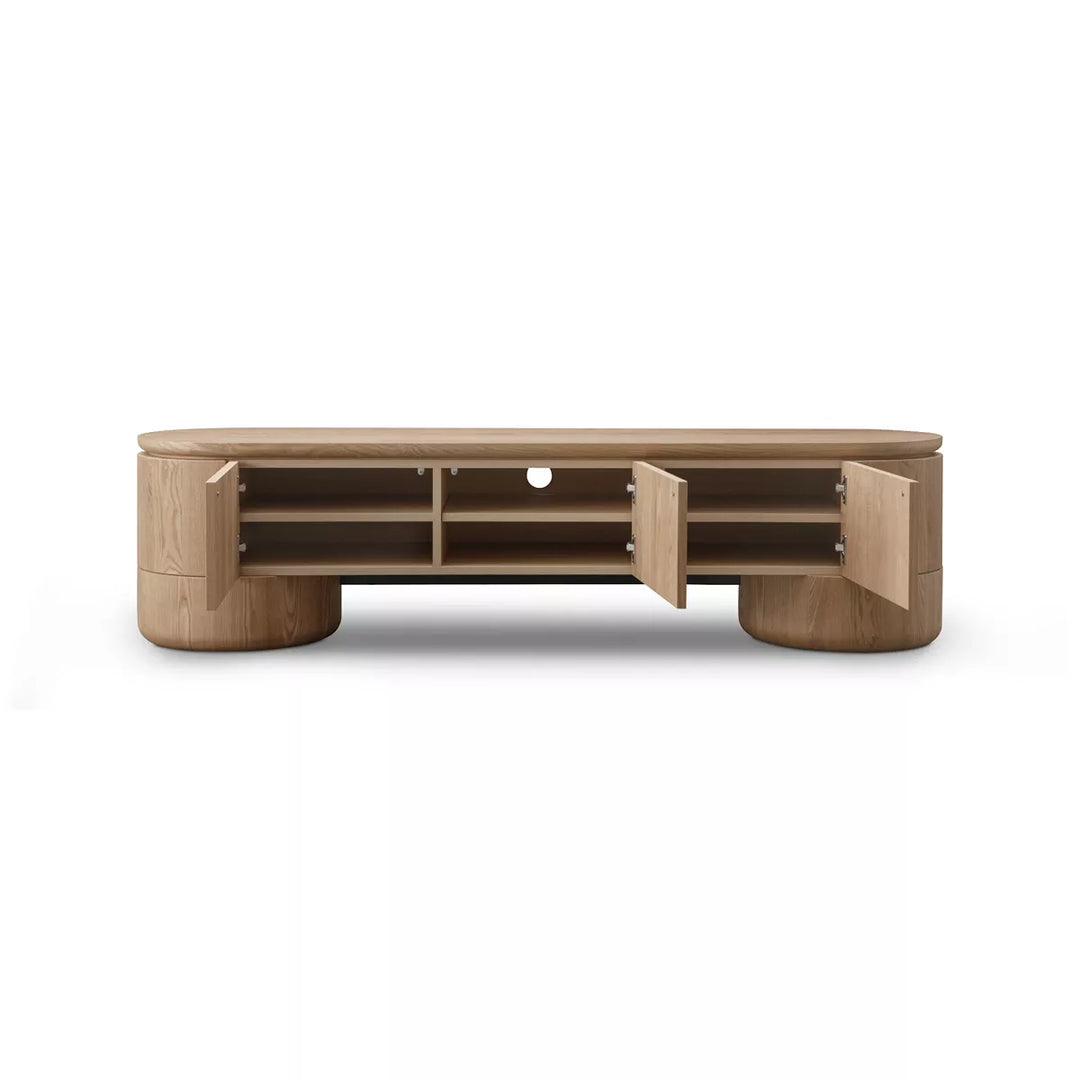 Berwick TV Unit - Ash Oak