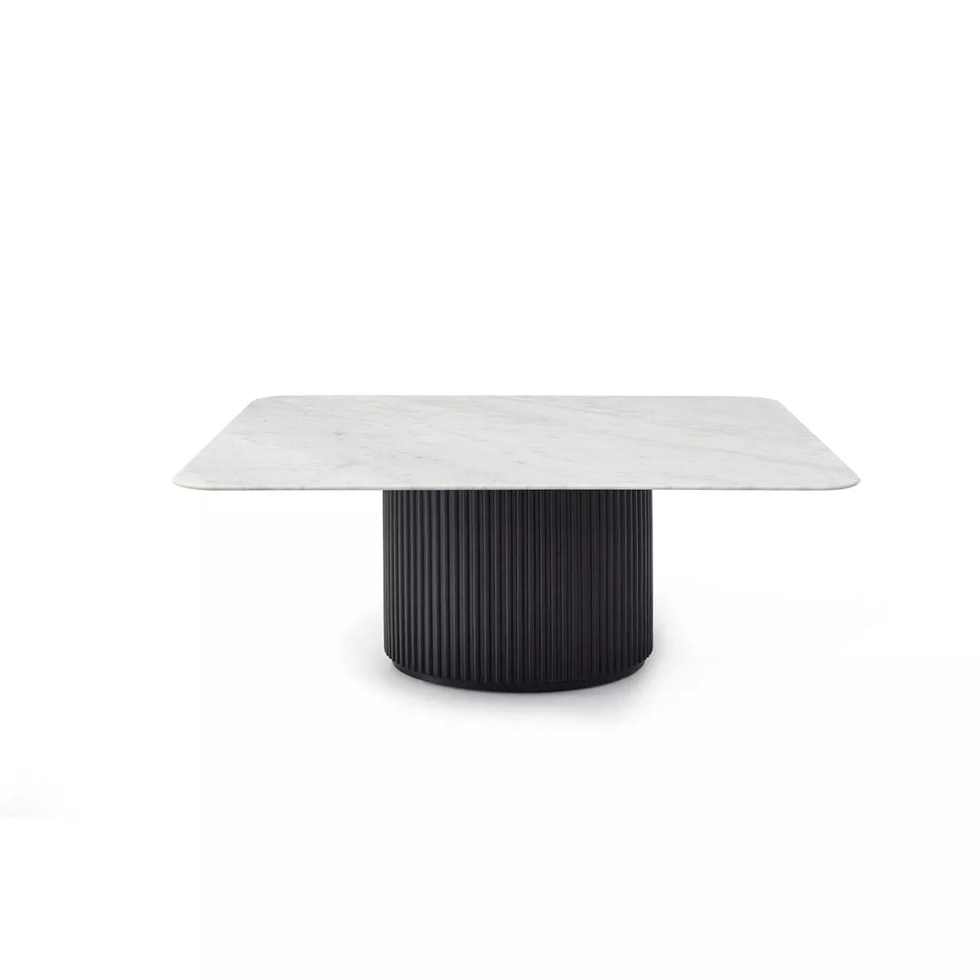 Lantine Marble Coffee Table -Matte Black