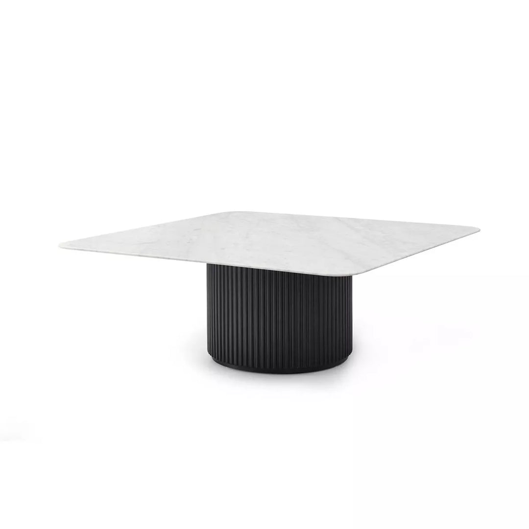 Lantine Marble Coffee Table -Matte Black