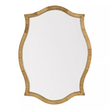 Anna Hand Woven Rattan Mirror