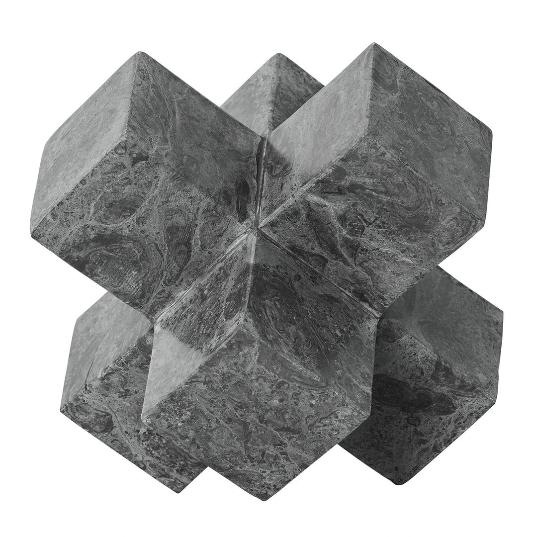 Wavebreaker Marble Ornament - Black