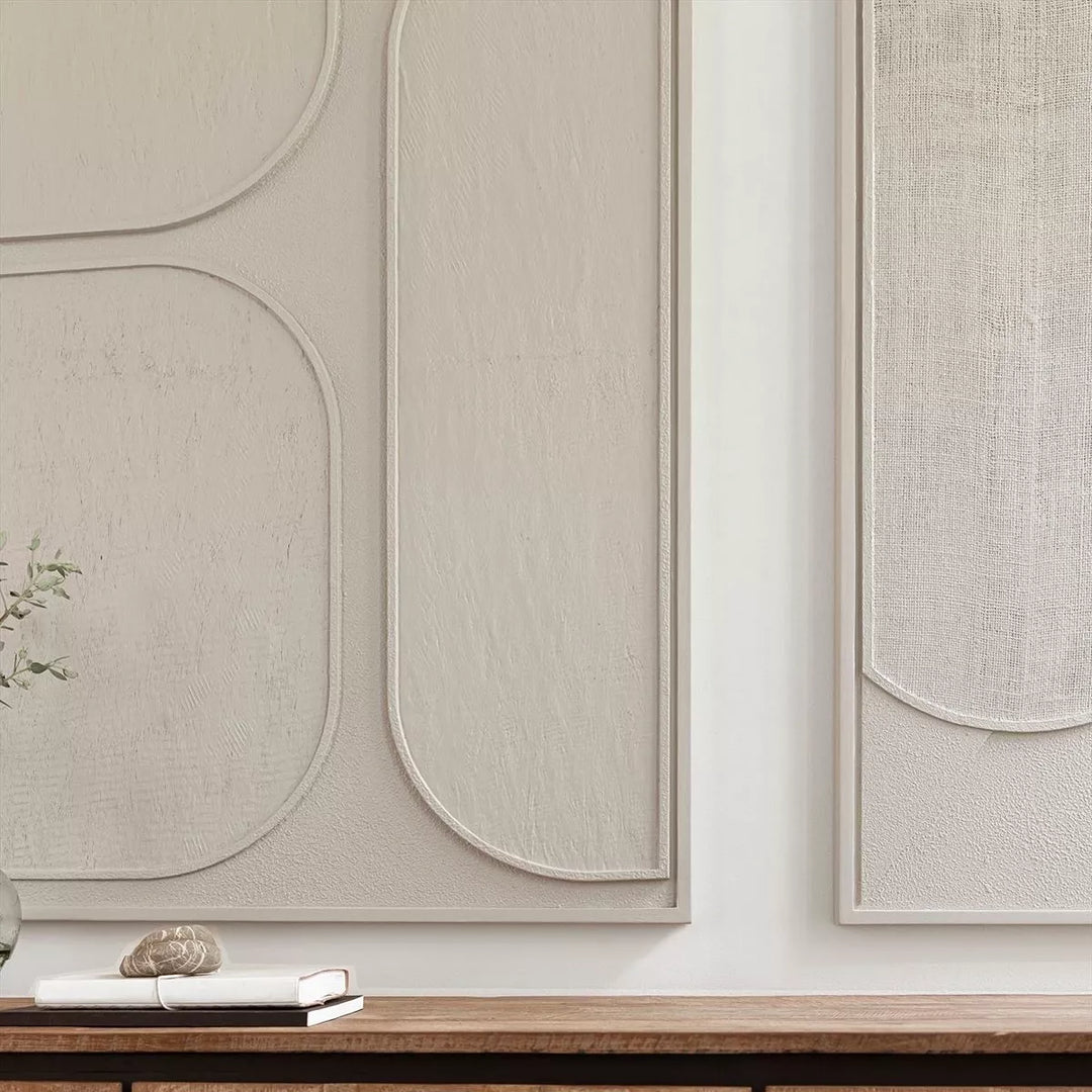 Lorcan Wall Art - Cream