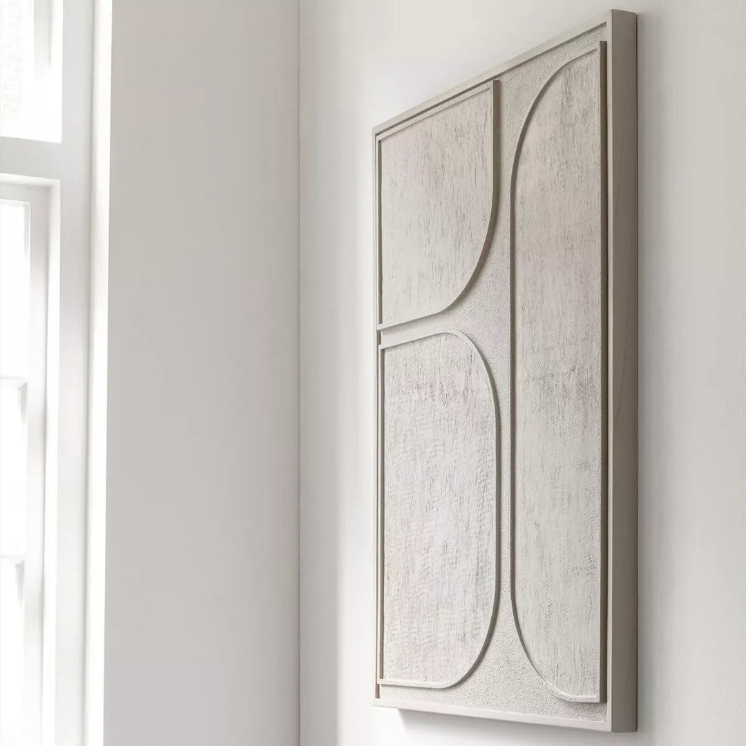 Lorcan Wall Art - Cream