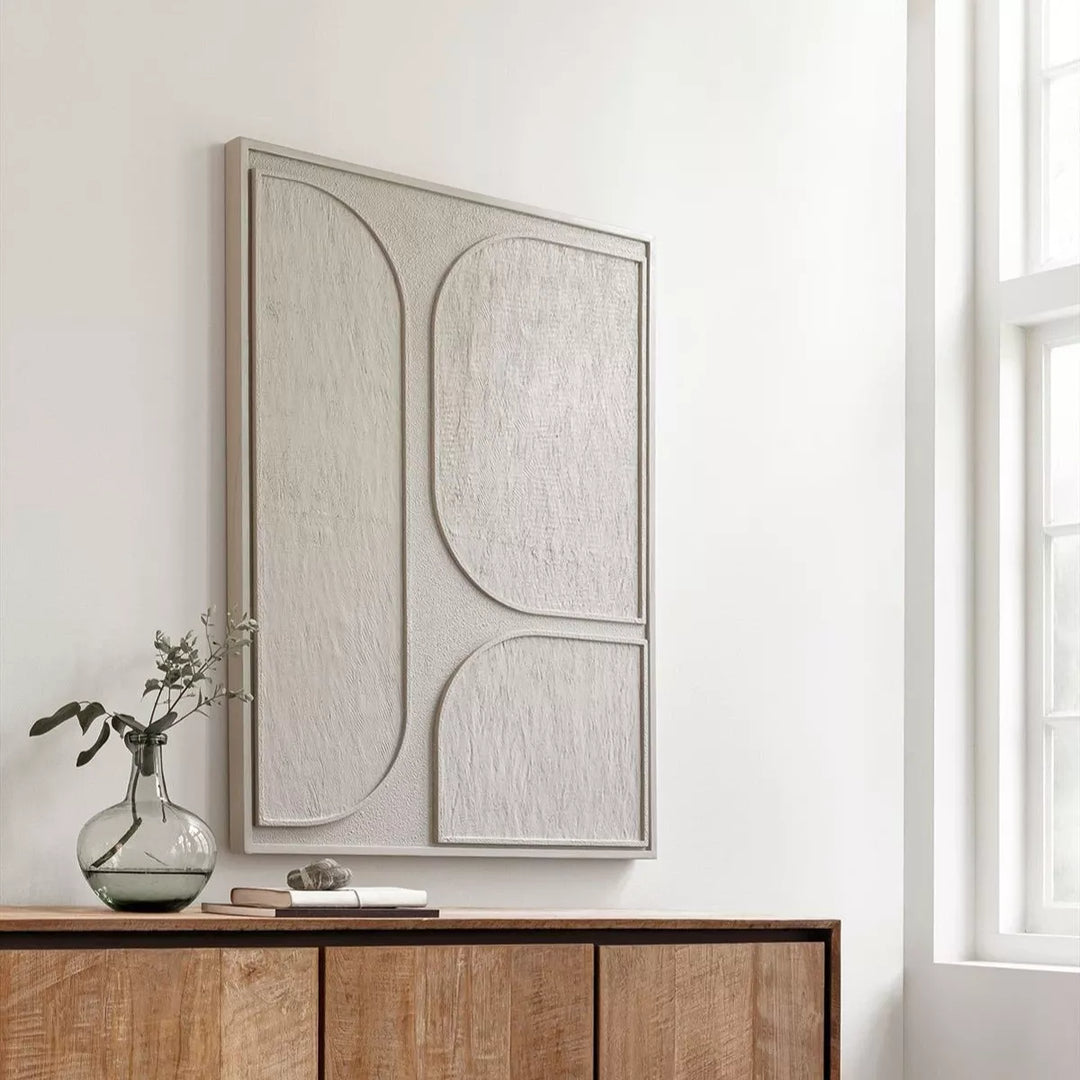 Lorcan Wall Art - Cream