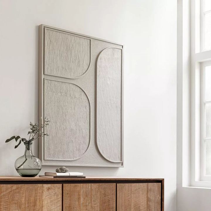 Lorcan Wall Art - Cream