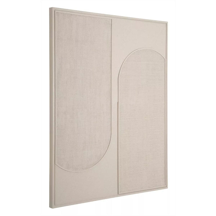 Elyn Jute Wall Art - Cream