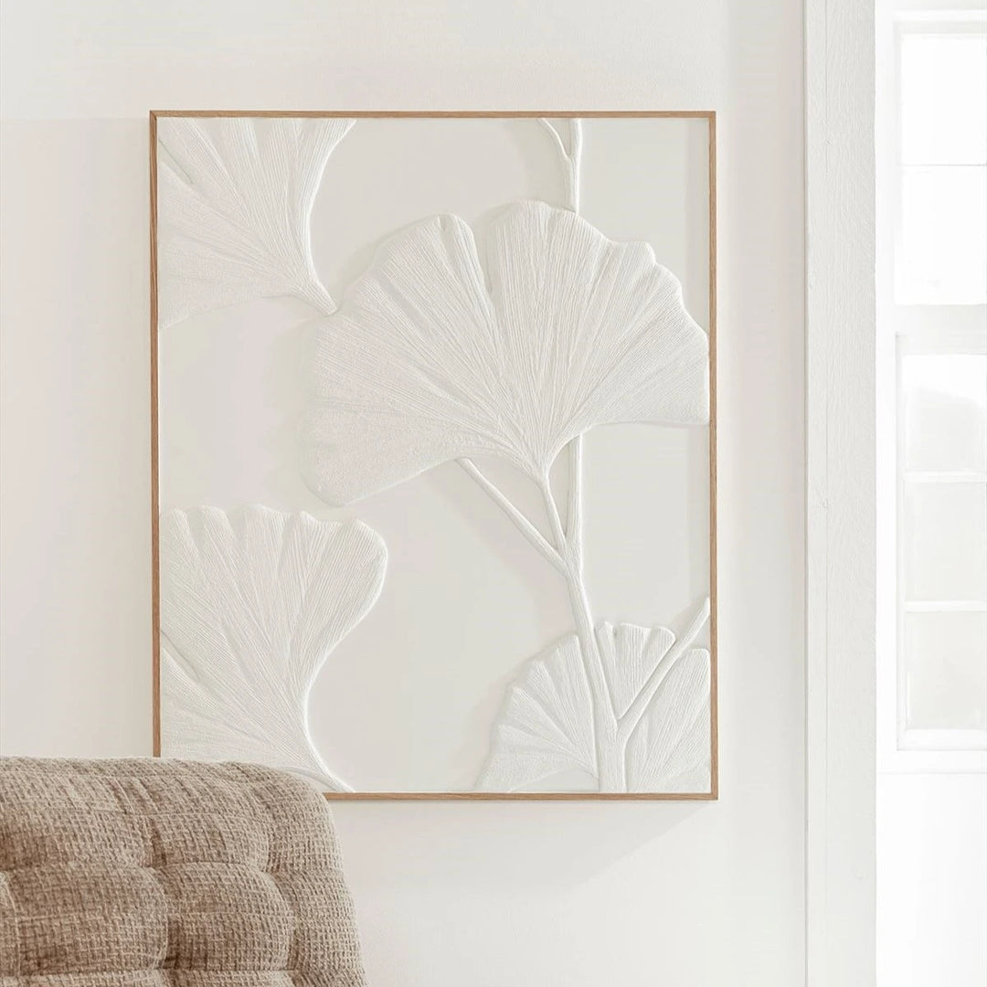 Japanese Ginko Leaf Wall Art