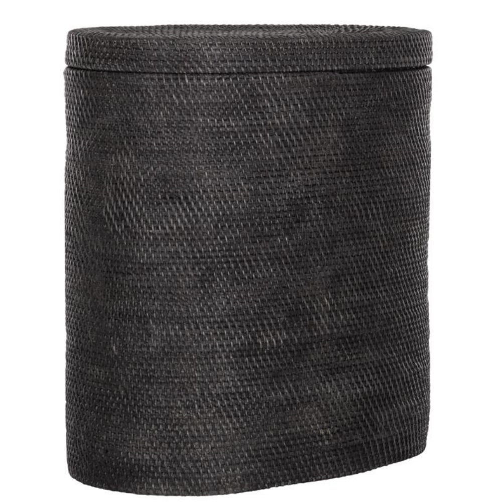 Must Living Flores Laundry Basket in Black