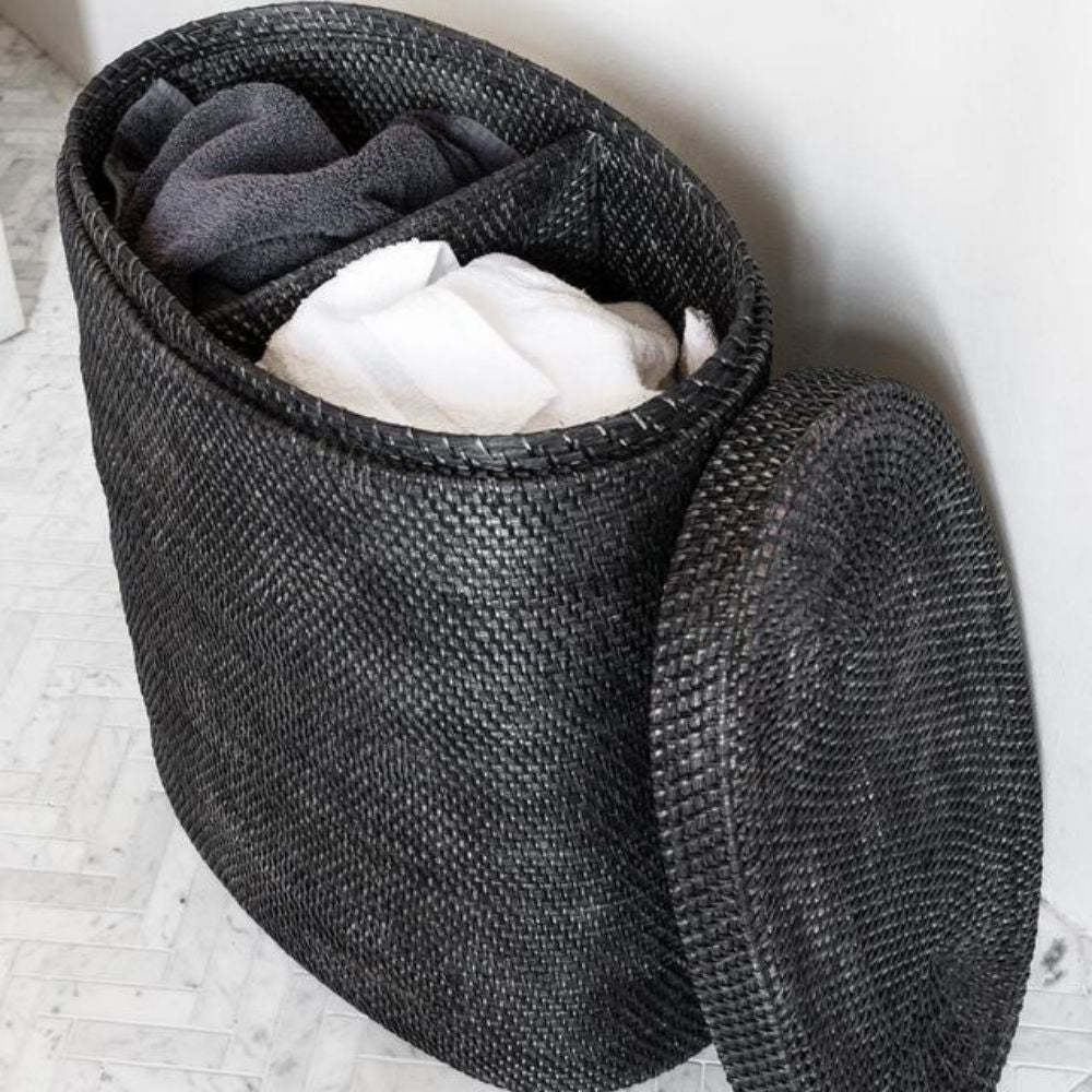 Must Living Flores Oval Laundry Basket