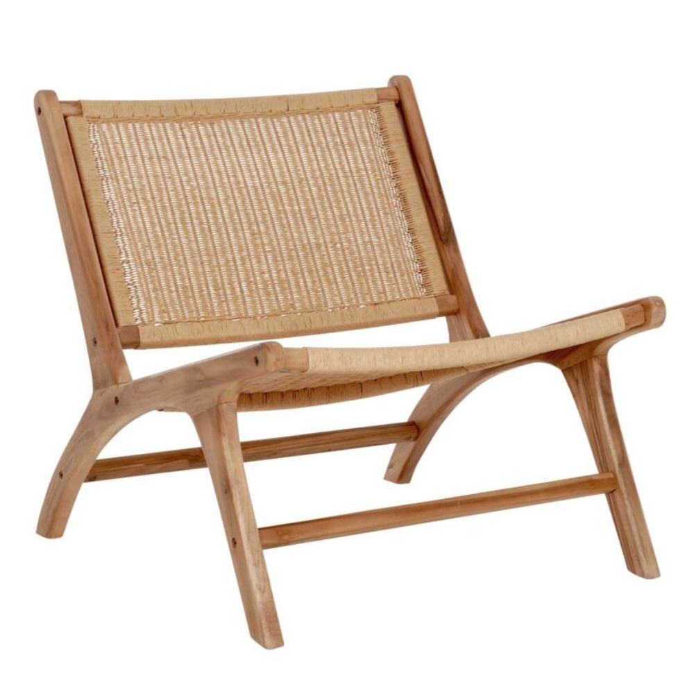 Must Living Lazy Loom Lounge Chair in Natural