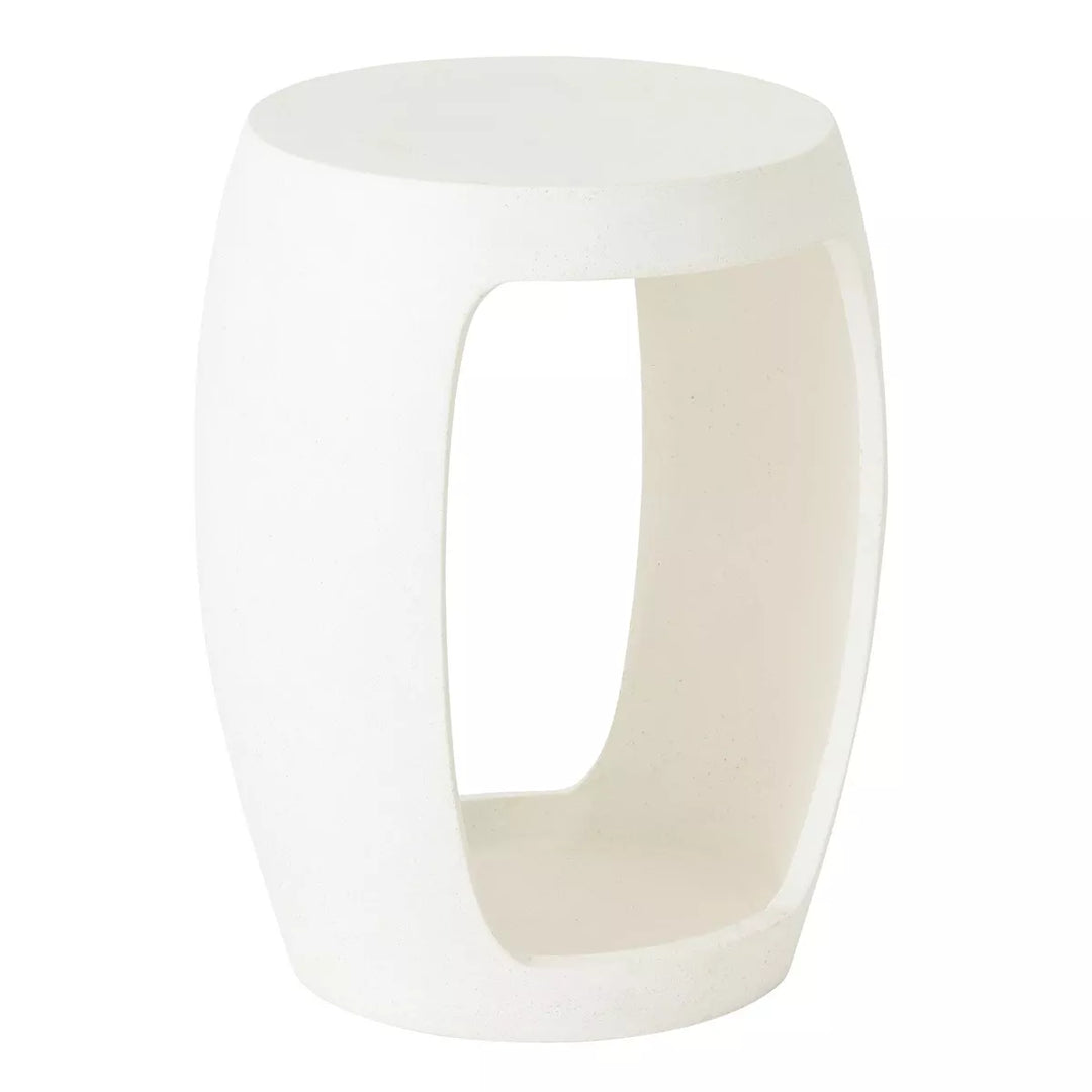 Camber Cut Out Coffee Table - White