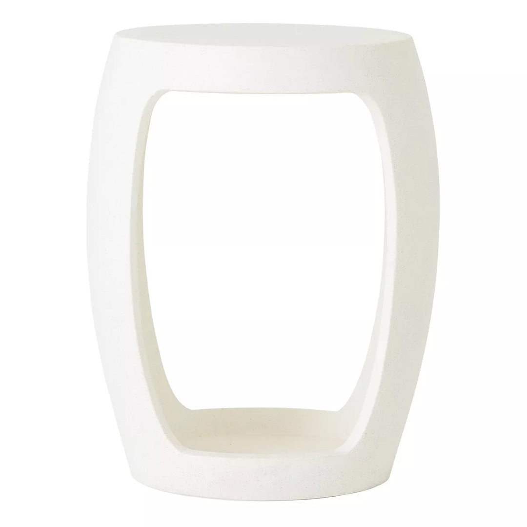 Camber Cut Out Coffee Table - White