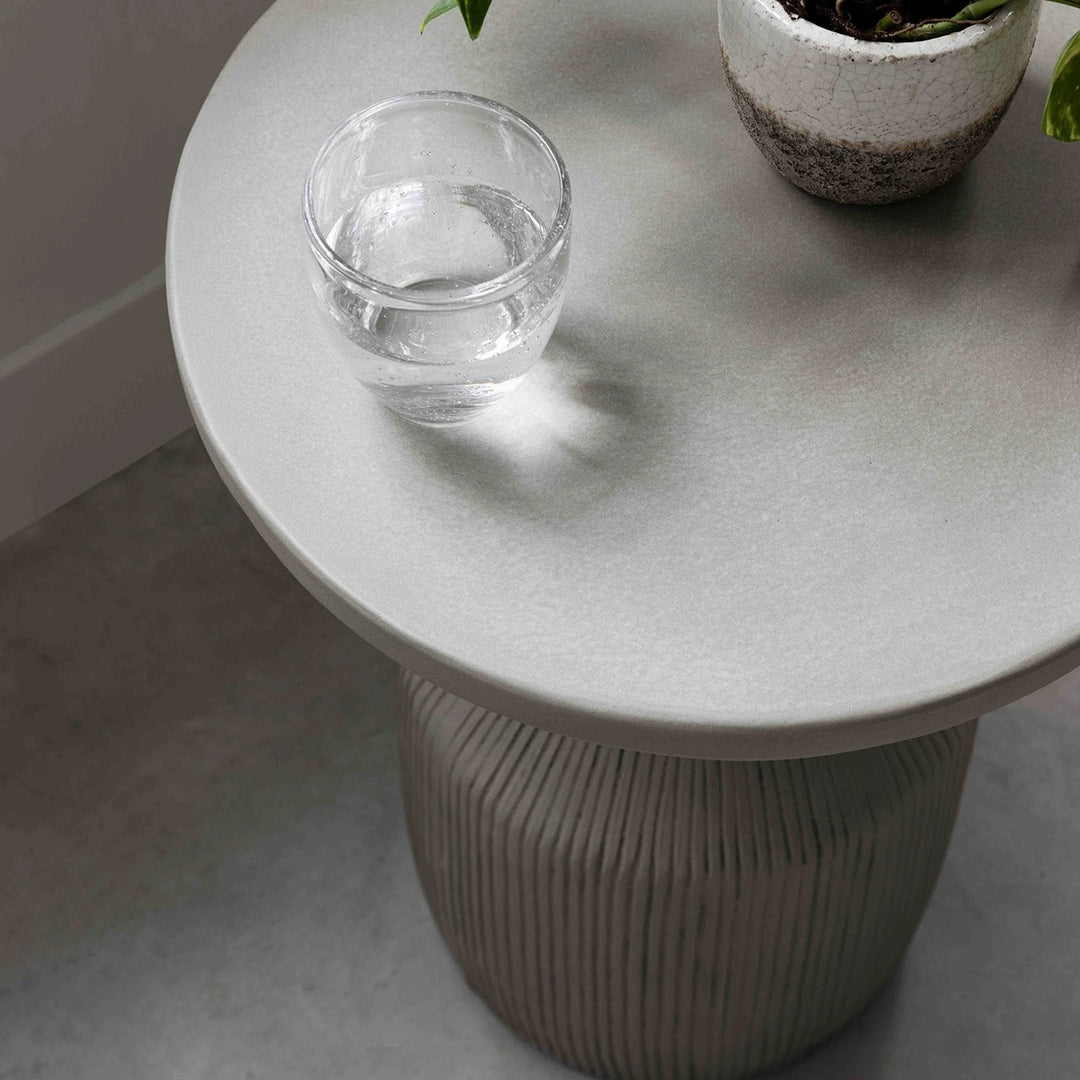 Flora Side Table - Olive
