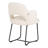 Must Living Vista Arm Chair in Natural Boucle