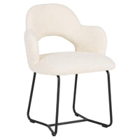 Must Living Vista Arm Chair in Natural Boucle