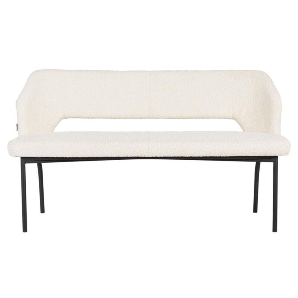 Must Living 150 Bloom Bench in Natural Teddy