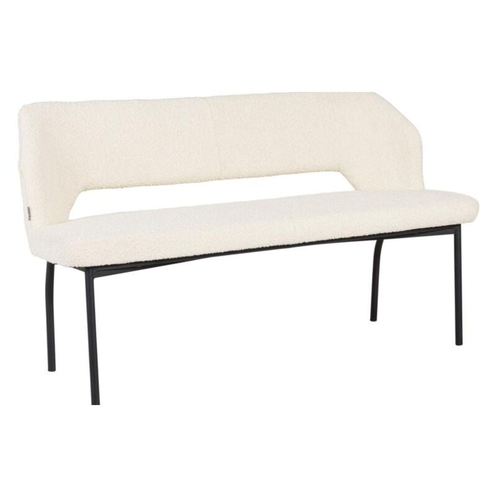  DTP Interiors-Must Living 150 Bloom Bench in Natural Teddy-Grey 869 