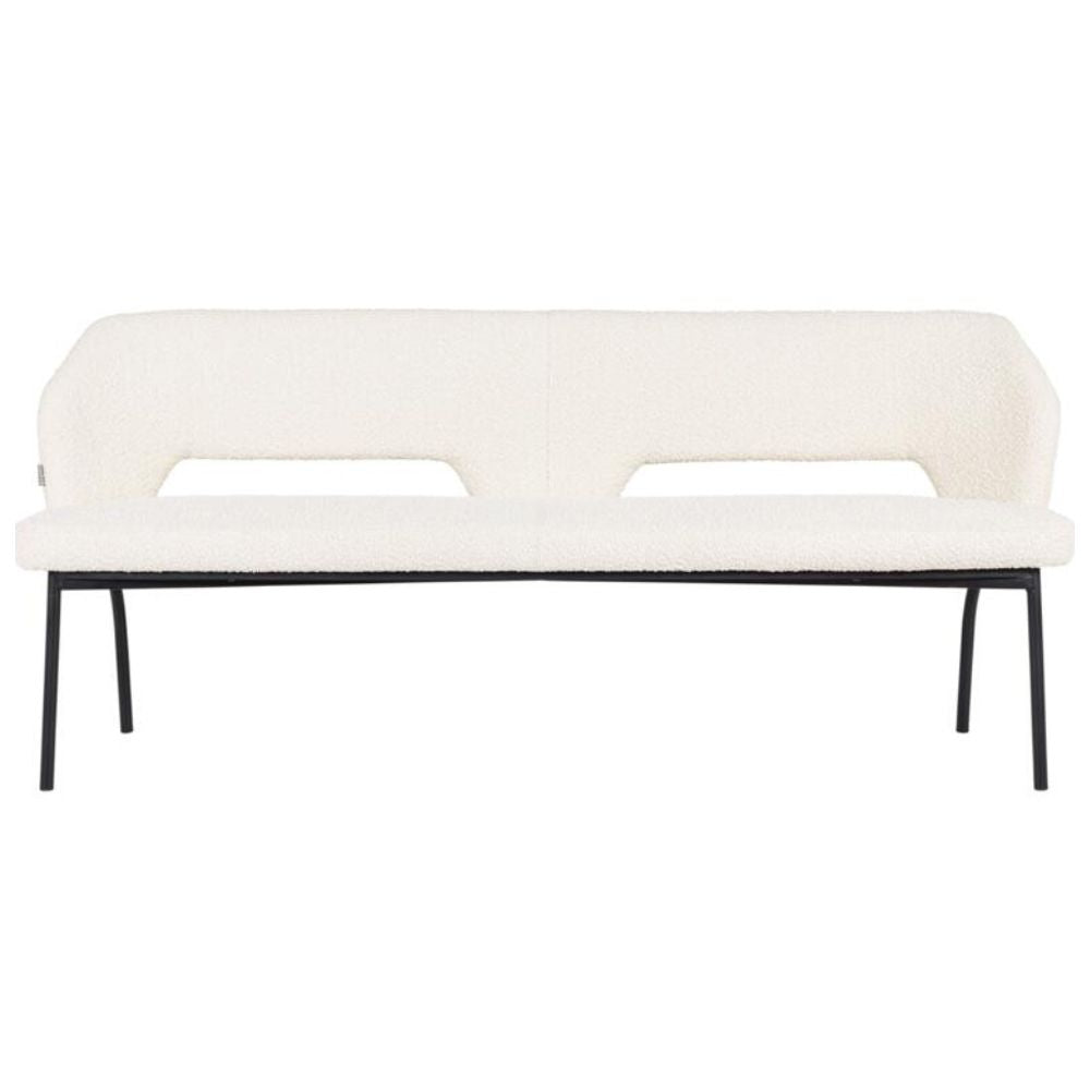 Must Living 190 Bloom Bench in Natural Teddy