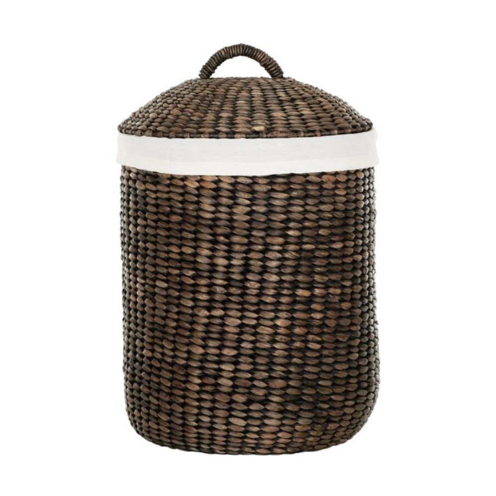 Must Living Tahiti Laundry Basket in Black Wash
