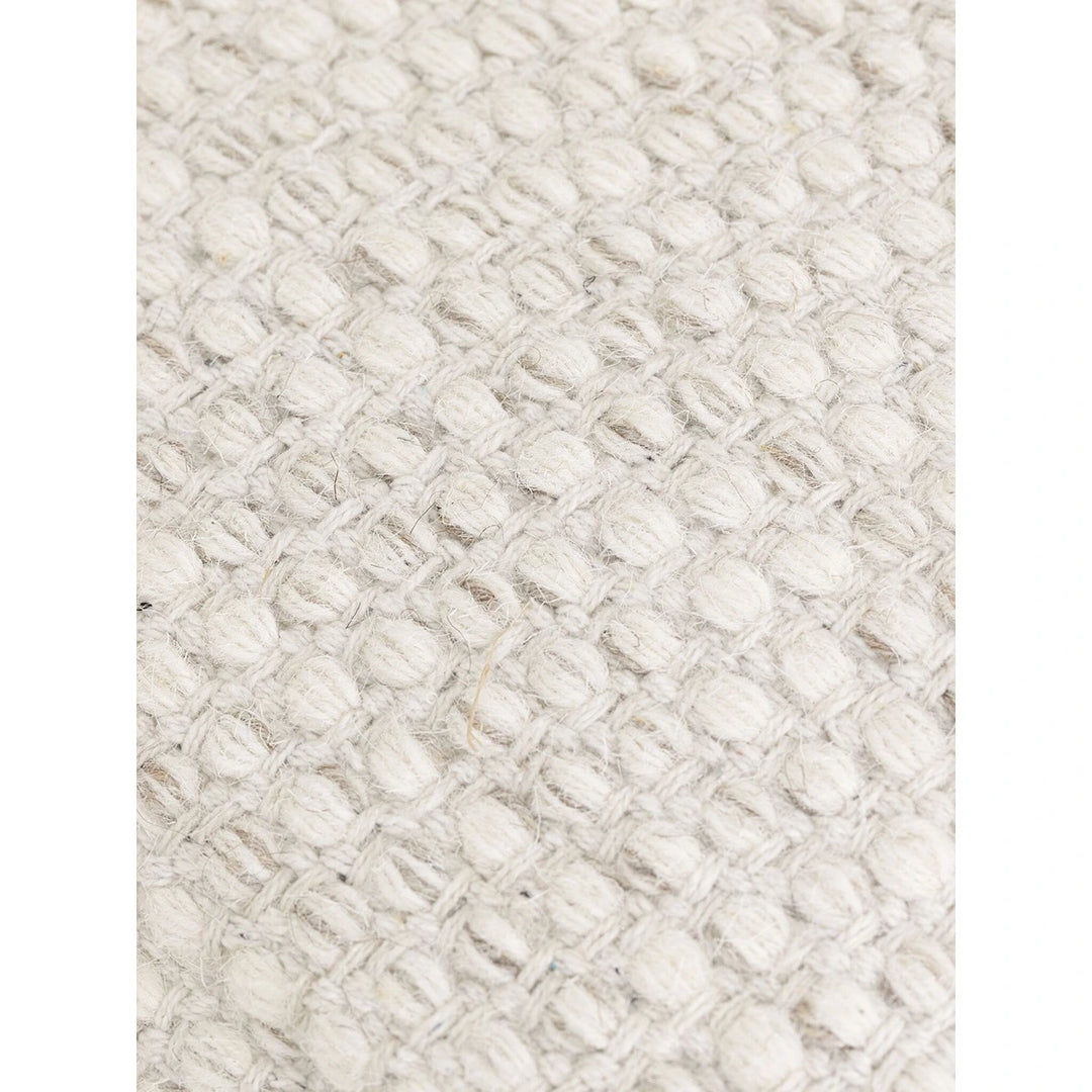 Asuri Woven Pouffe - Ivory