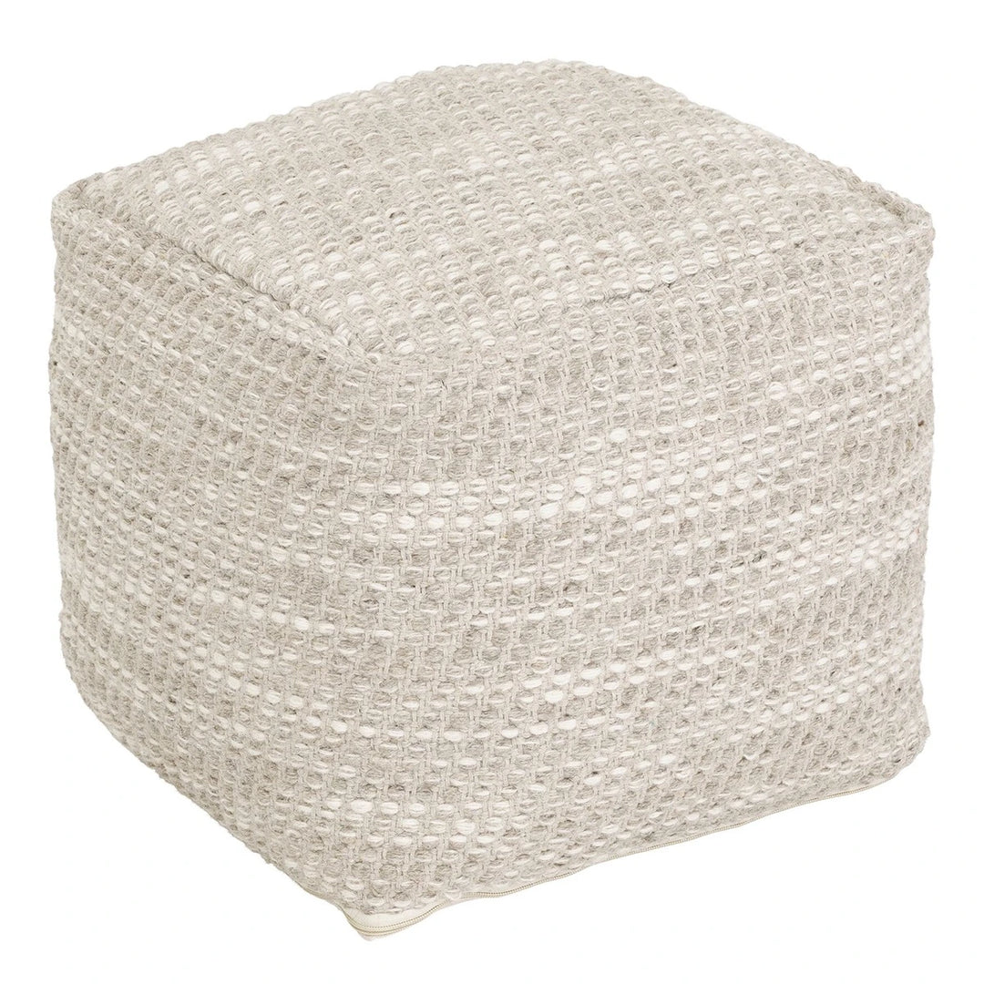Asuri Woven Pouffe - Sand