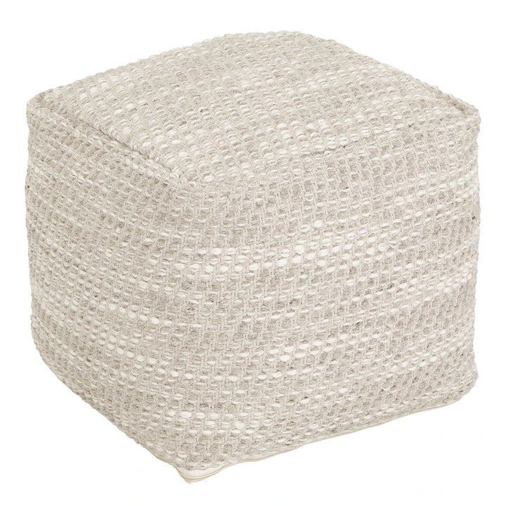 Asuri Woven Pouffe - Sand