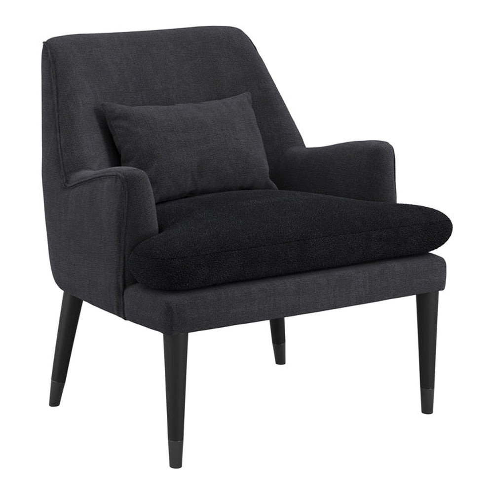 O&Co Albieny Accent Chair in Anthracite Grey