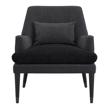 Albieny Accent Chair - Anthracite Grey LPD Home 1