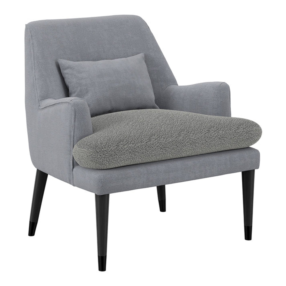 O&Co Albieny Accent Chair in Soft Grey