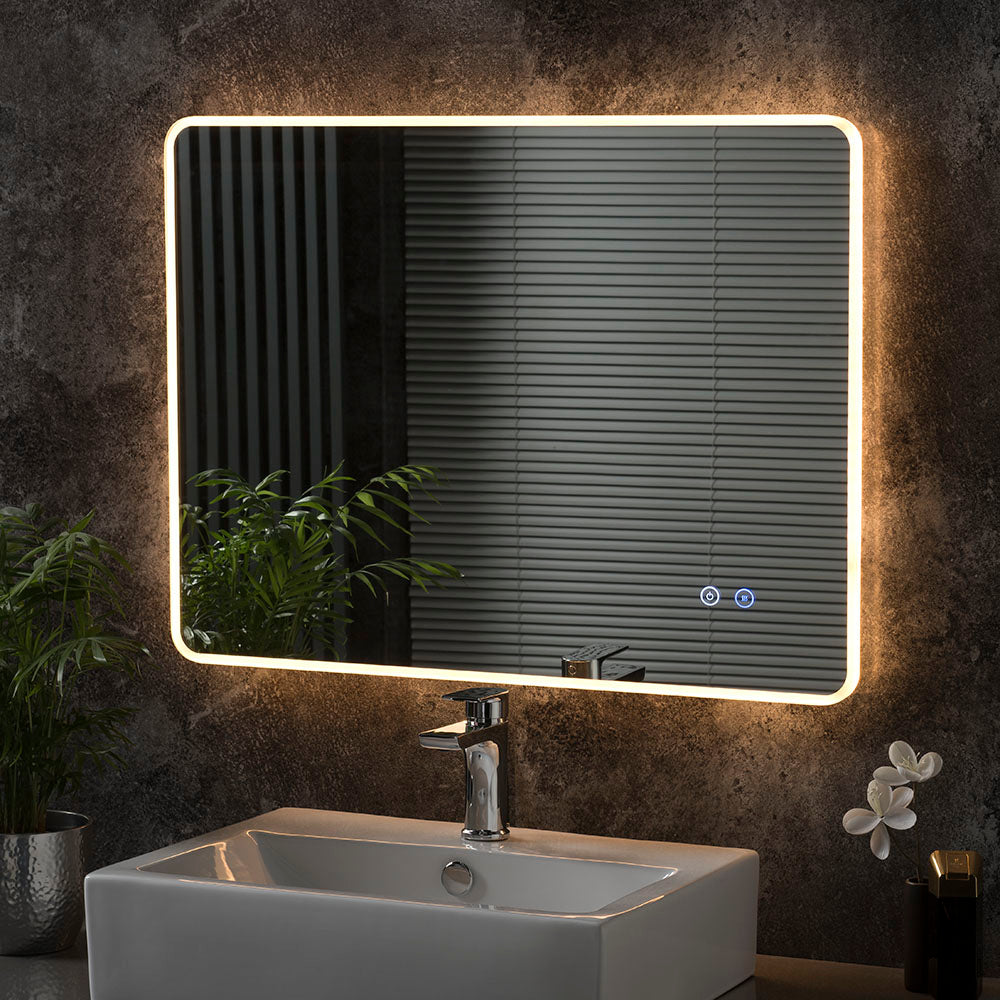 Olivia's Moscow LED Landscape Bathroom Mirror