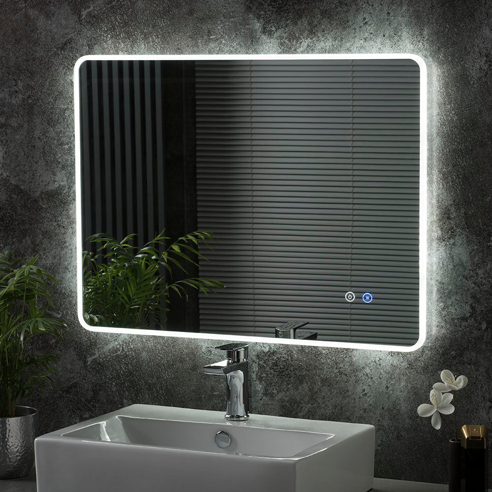 Olivia's Moscow LED Landscape Bathroom Mirror