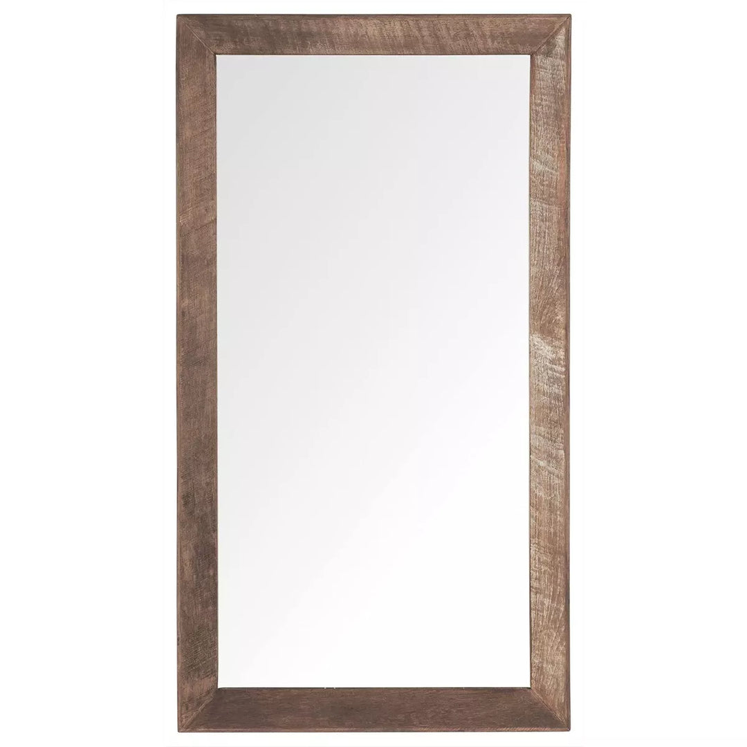 Metropole Rectangular Mirror 90x50cm - Recycled Teakwood