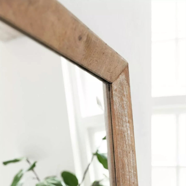 Metropole Rectangular Mirror 90x50cm - Recycled Teakwood