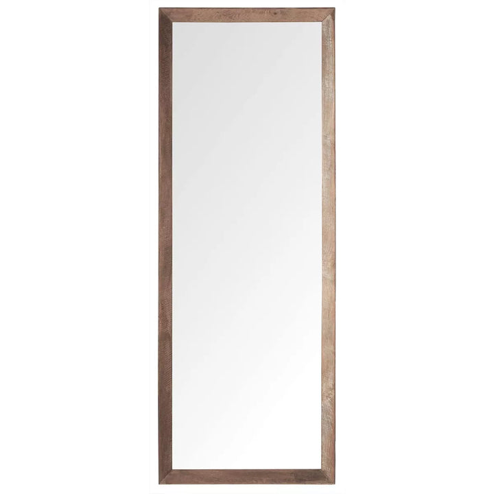 Metropole Rectangular Mirror 90x50cm - Recycled Teakwood