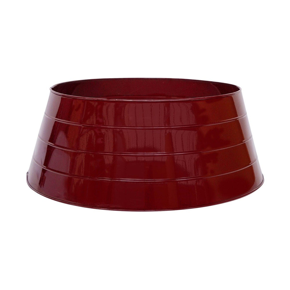 Metal Christmas Tree Skirt - Bordeaux Ivyline 2