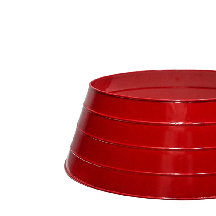 Metal Christmas Tree Skirt - Red Ivyline 5