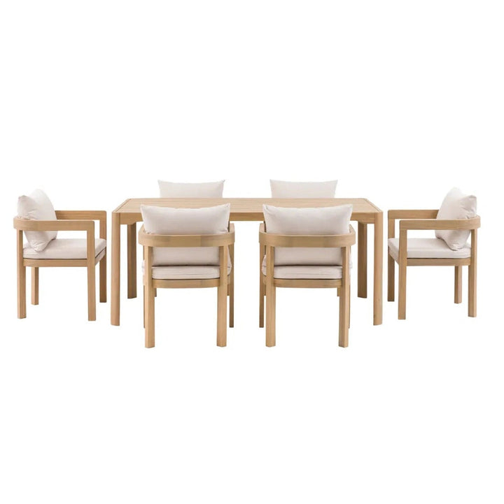 Madeira 6 Seater Outdoor Dining Set